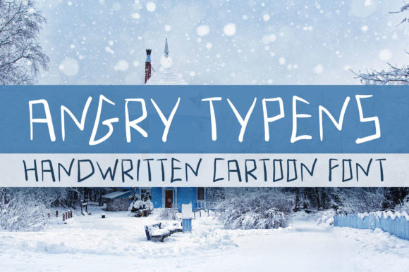Angry Typens: A Bold Handwritten Font for Dynamic Campaigns