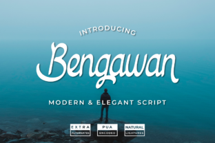 Bengawan: A Bold Script Font for Digital Design