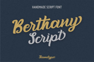 Berthany: A Handwritten Font with a Vintage Soul