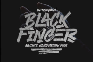 Black Finger: A Handwritten Font for Creative Branding