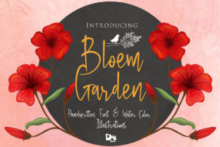 Bloem Garden Font for Branding Projects