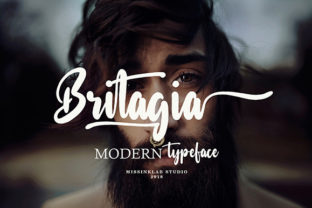 Britagia: A Handwritten Font That Elevates Branding