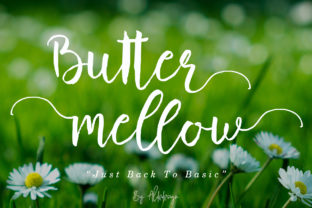 Butter Mellow: A Handwritten Font for Editorial Design