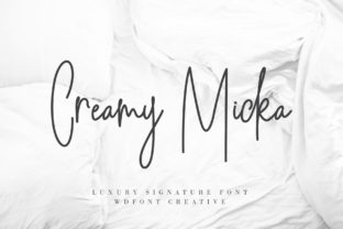 Creamy Micka: A Font for Editorial Grace