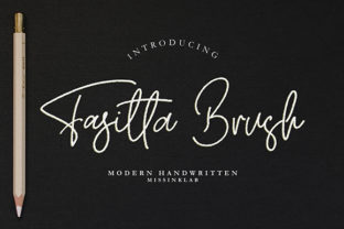 Fasitta: A Handwritten Font with a Spark