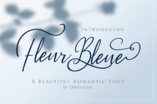 Fleur Bleue: A Font That Breathes Romance Into Every Design