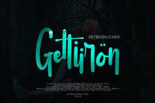 Gettiiron: A Timeless Handwritten Font for Creative Branding