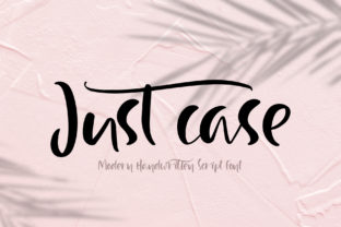 Just Case: A Handwritten Font for Editorial Elegance