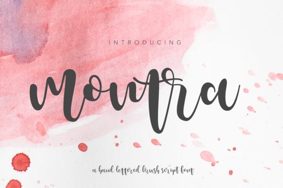 Montra: A Script Font That Elevates Campaigns with Style