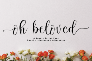 Oh Beloved: A Script Font for Editorial Elegance