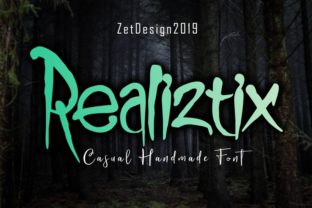 Realiztix: A Font That Brings Playfulness to Editorial Design