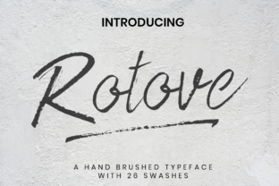 Rotove: A Handwritten Font for Modern Web Design