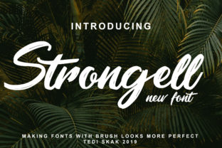 Setrongell: A Handwritten Font That Elevates Your Craft