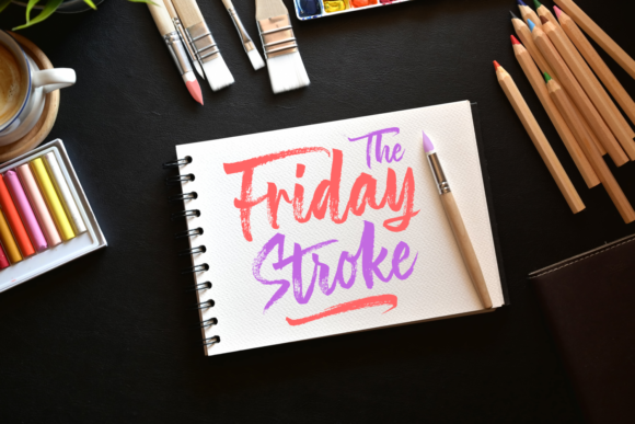 The Friday Stroke: A Handwritten Font for Editorial Charm