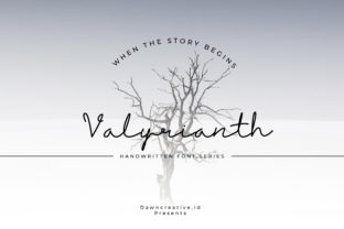 Valyrianth: A Handwritten Font That Elevates Handmade Creations